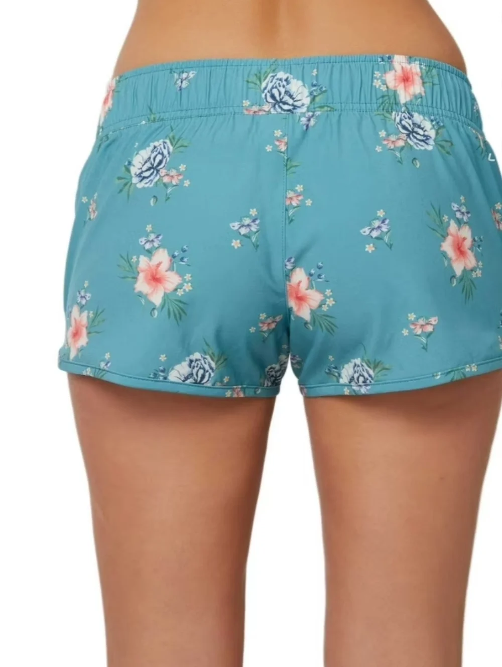O'Neill Teal Floral Board Shorts